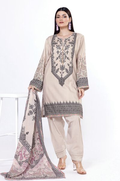 Printed | Dobby | Fabrics 3 Piece | AED 90.00