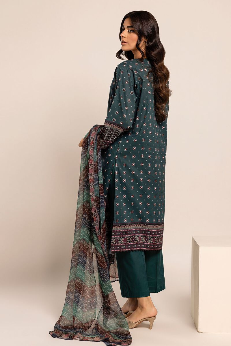 Embroidered | Cambric | Fabrics 3 Piece | null