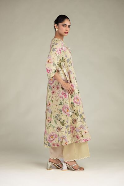 Embroidered | Blended Viscose | Blended Viscose Pants | AED 50.00