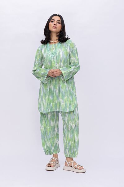Printed | Ripple Crinkle | Pants | AED 72.00