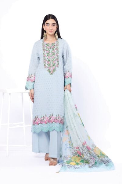 Embroidered | Jacquard | Fabrics 3 Piece | AED 250.00