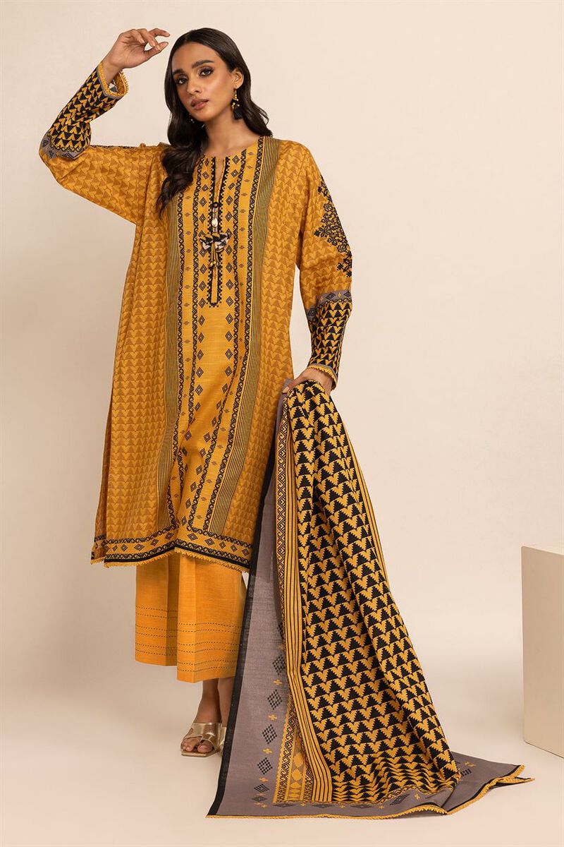 Embroidered | Khaddar | Fabrics 3 Piece | null