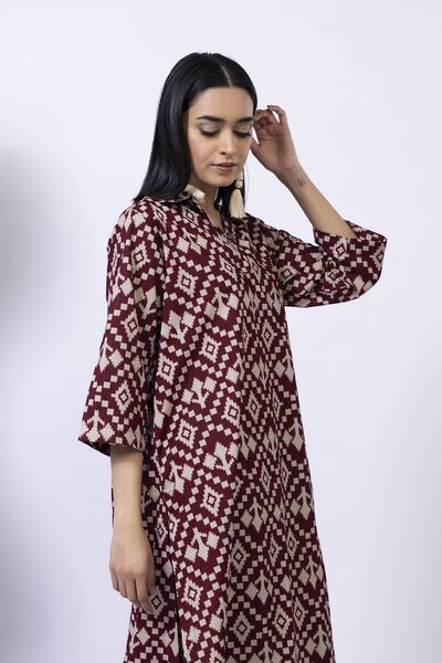 Printed | Cambric | Kurta | AED 24.00