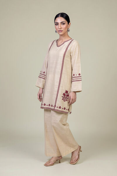 Embroidered | Light Khaddar | Solid Khaddar Pants | AED 130.00