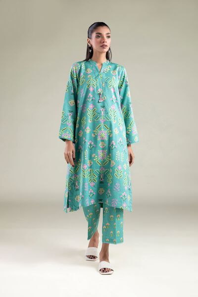 Printed | Cotton Dobby | Pants | AED 80.00