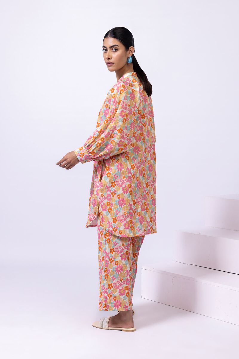 Printed | Ripple Crinkle | Kurta | AED 50.00