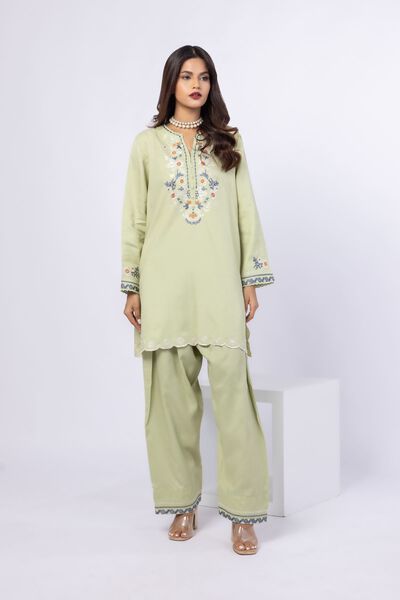 Embroidered | Thai Silk | Kurta | AED 90.00