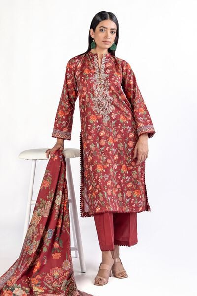 Embroidered | Cambric | Fabrics 3 Piece | AED 180.00