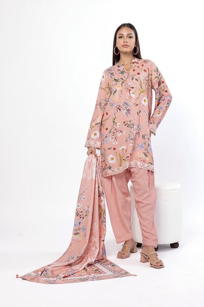 Embroidered | Blended Khaddar | Fabrics 3 Piece | AED 180.00