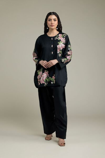 Embroidered | Cambric | Black Solid Shalwar | AED 80.00