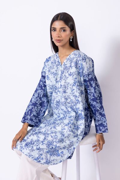 Printed | Cambric | Kurta | AED 21.60