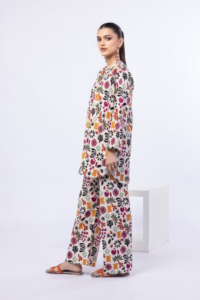 Printed | Ripple Crinkle | Pants | AED 72.00