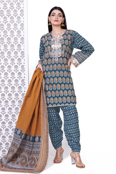 Light Khaddar | Embroidered | Fabrics 3 Piece | AED 140.00