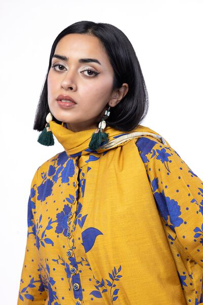 Printed | Light Khaddar | Tailored 3 Piece | AED 180.00