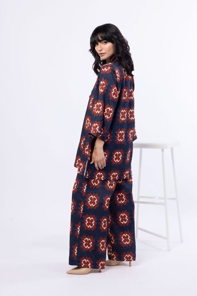 Printed | Double Layer Striped | Pants | AED 92.00