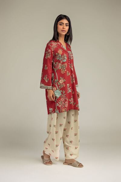 Printed | Raw Silk | Shalwar | AED 150.00