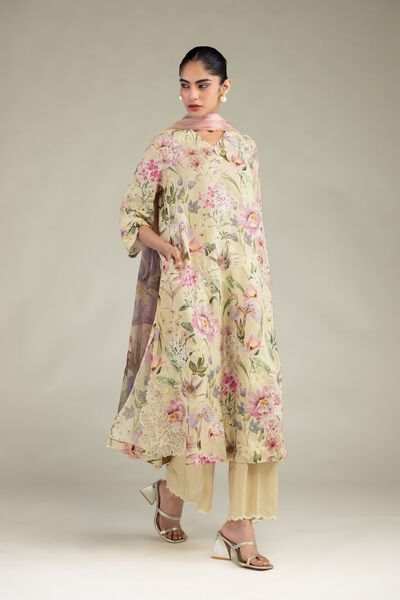 Embroidered | Blended Viscose | Blended Viscose Pants | AED 50.00