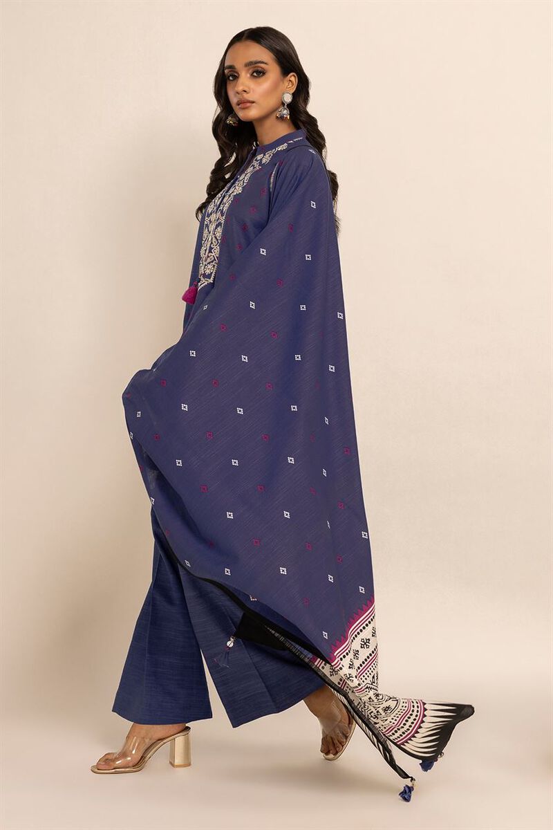 Embroidered | Khaddar | Fabrics 3 Piece | null