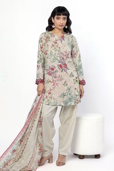 Embroidered | Lawn | Fabrics 3 Piece | AED 180.00