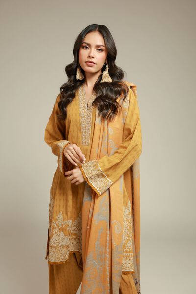 Embroidered | Dobby | Fabrics 3 Piece | AED 115.00