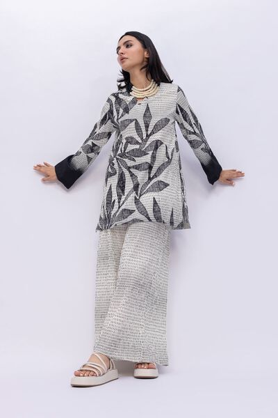 Printed | Ripple Crinkle | Kurta | AED 50.00