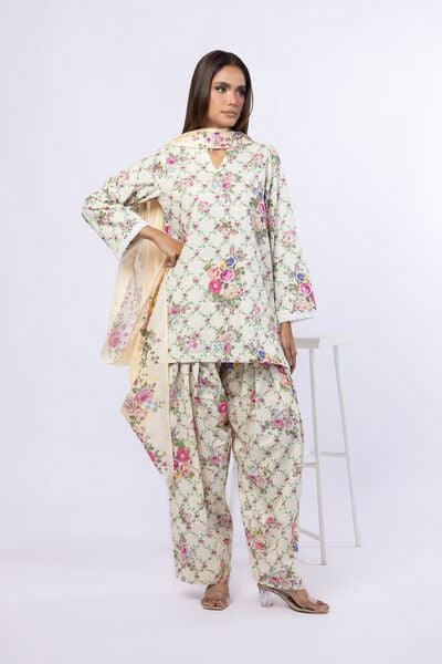 Printed | Cotton Dobby | Kurta | AED 100.00