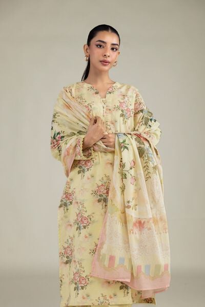 Printed | Lawn | Floral Lawn Dupatta | AED 130.00
