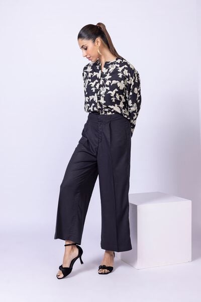 Dyed | Dull Raw Silk | Trousers | AED 21.60