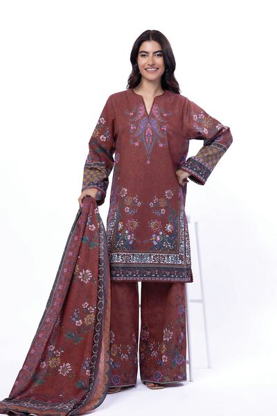 Printed | Karandi | Fabrics 3 Piece | AED 48.00