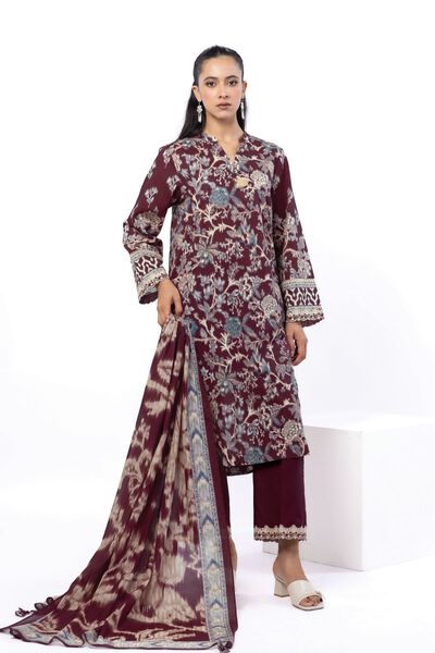 Embroidered | Cotton | Tailored 3 Piece | AED 200.00