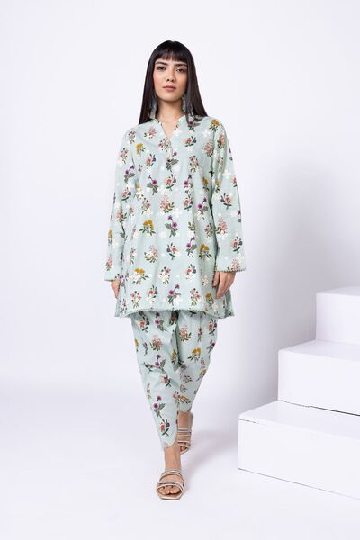 Embroidered | Crosshatch Poplin | Kurta | AED 120.00