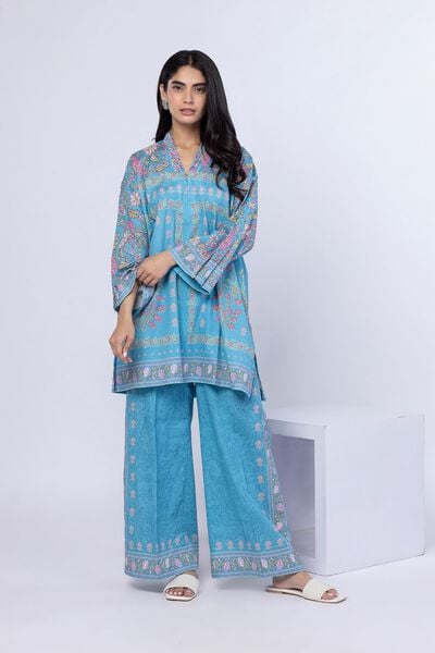 Printed | Ripple Crinkle | Pants | AED 36.00