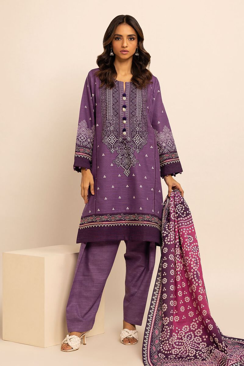 Embroidered | Khaddar | Fabrics 3 Piece | null