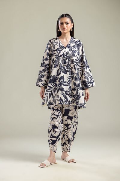 Printed | Cotton Dobby | Cotton Dobby Pants | AED 80.00