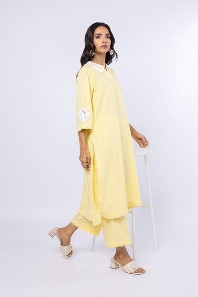 Dyed | Crosshatch Poplin | Pants | AED 18.00