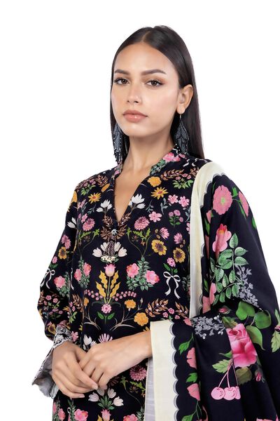 Embroidered | Blended Khaddar | Fabrics 3 Piece | AED 180.00