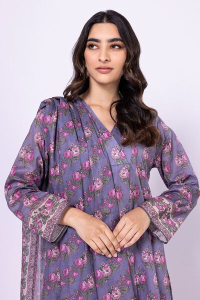 Fabrics 3 Piece Suit, PURPLE, hi-res