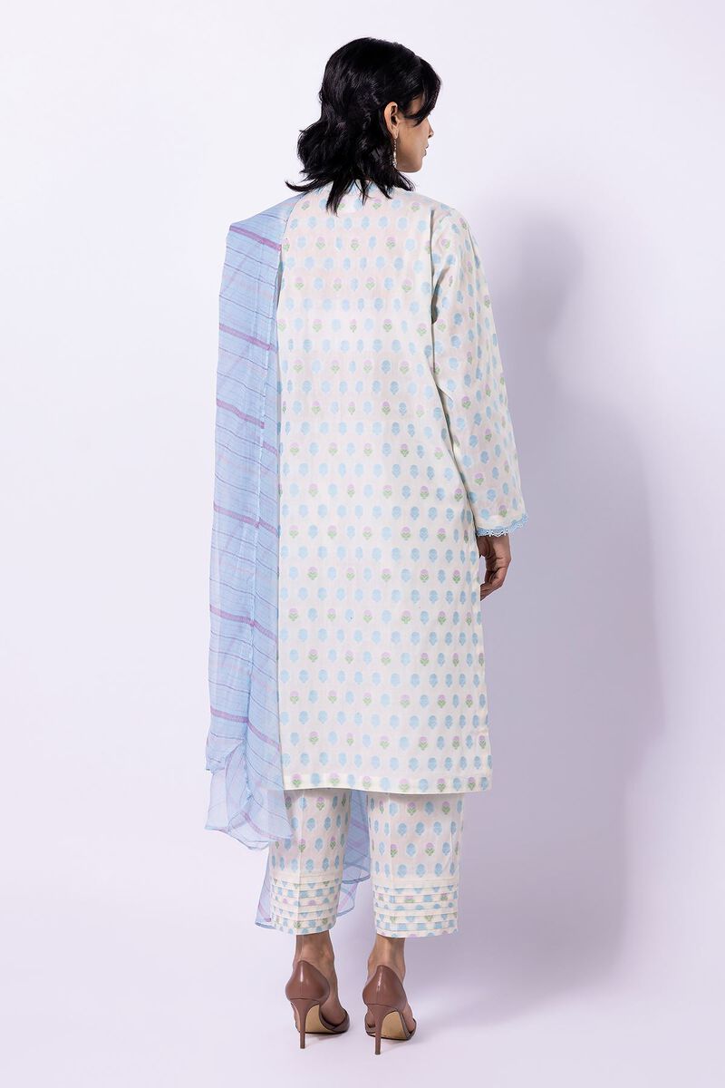 Dyed | Cotton Brosha Jacquard | Fabrics 3 Piece | null
