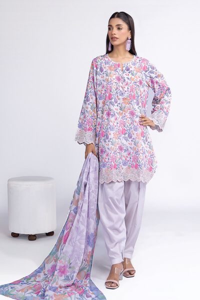 Embroidered | Lawn | Fabrics 3 Piece | AED 80.00