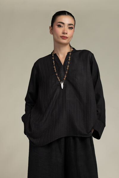 Dyed | Crepe | 2-Piece Tailored Set | AED 250.00