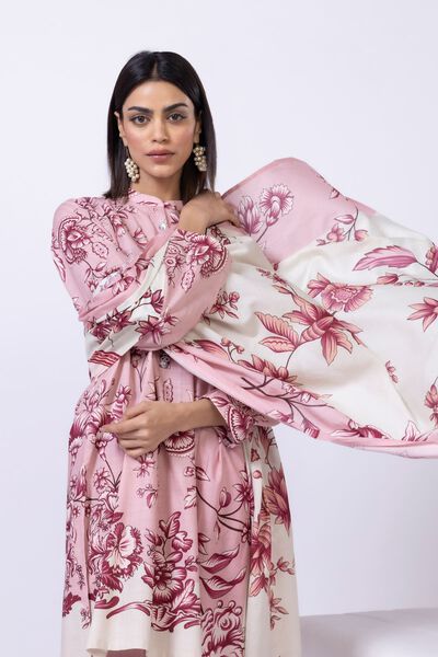Printed | Slub lawn | Dupatta | AED 40.00