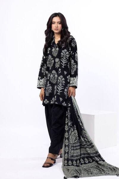 Embroidered | Cotton | Fabrics 3 Piece | AED 140.00
