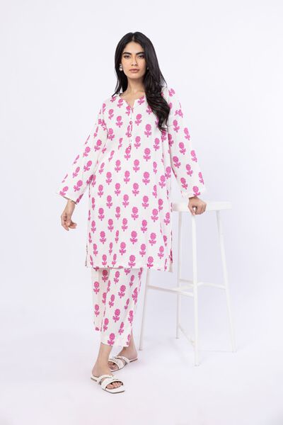 Printed | Ripple Crinkle | 2 Piece Co-ord Set | AED 172.00