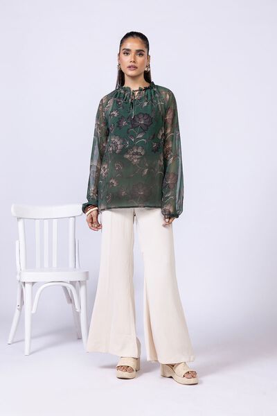 Printed | Georgette Chiffon | Blouse | AED 36.00