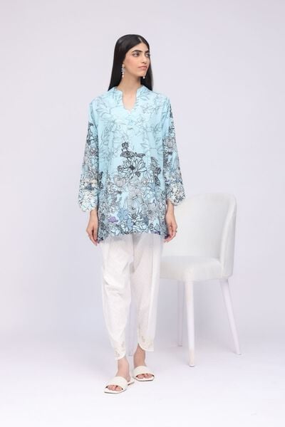 Embroidered | Cambric | Pants | AED 68.00