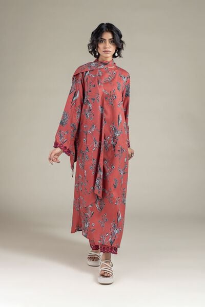 Embroidered | Raw Silk | Kurta | AED 140.00