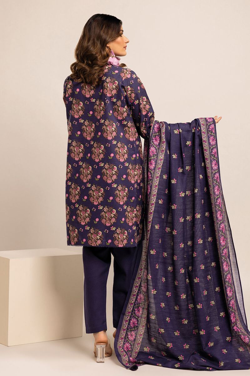 Printed | Light Khaddar | Fabrics 3 Piece | null