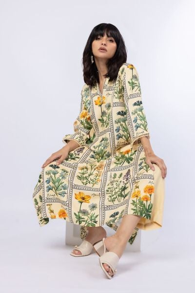 Printed | Viscose Crepe | Kurta | AED 100.00