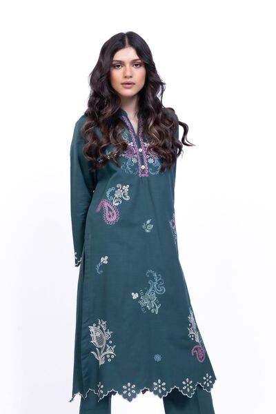 Embroidered | Khaddar | Kurta | AED 140.00