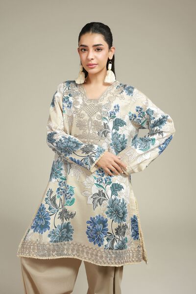 Printed | Satin | Fabrics 2 Piece | AED 150.00